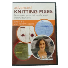 Advanced Knitting Fixes Rescue Your Projects Patty Lyons Interweave DVD NEW