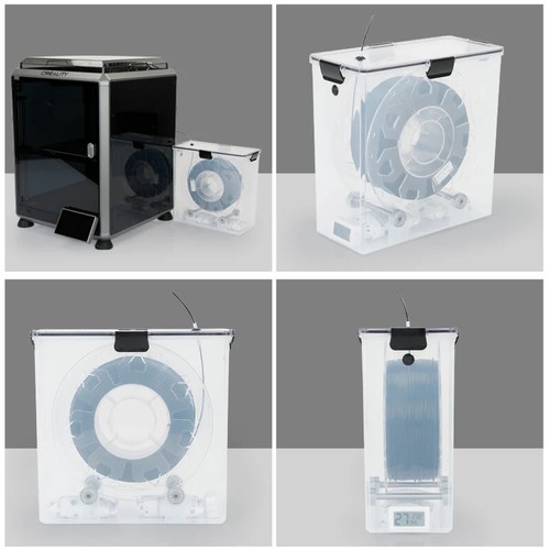 3D Printer Parts Filament Dryer Box Airtight and Moistureproof Real-Time Monitor - 第 2/7 張圖片