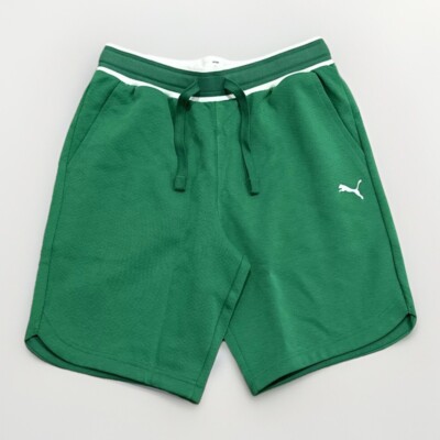 Puma Shorts Mens Medium Vintage Sport Shorts DK Green 681660 86