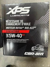 9779489 Can-Am BRP 4T 5W-40 Full Synthetic Oil Change Kit Rotax 900 ACE