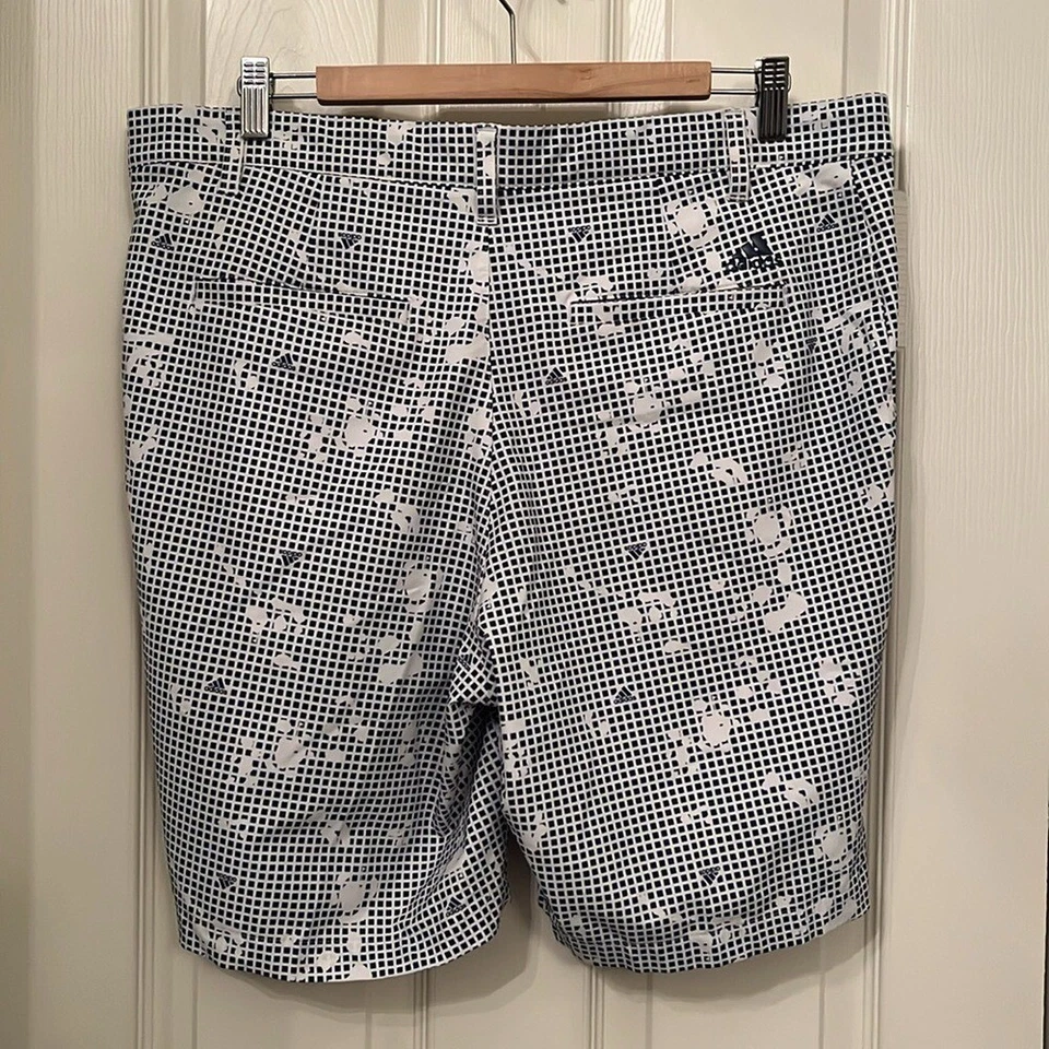 Adidas Men's PrimeGreen Ultimate365 Print Golf Shorts Sz 36 Athletic Sporty - Image 2 of 4