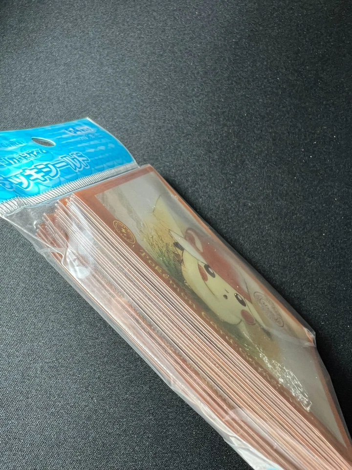 Ash's Hat Pikachu Kalos Version 64 Sleeves Japanese Pokemon Center Sealed LM52 - Image 4 of 4