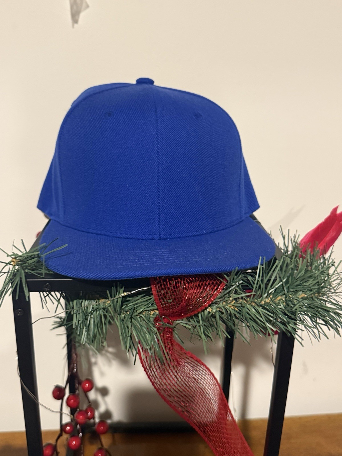 Men's Adjustable Snapback Baseball Caps Solid Ass… - image 5