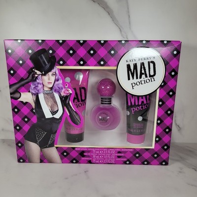 Katy Perry's Mad Potion GIFT SET Perfume, Lotion, Shower Gel New In Box 2015
