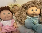 3 Cabbage Patch Kids.  1978 1990