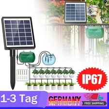 2200mAh Bewässerung Solar Automatisch Pflanzen Tropf Pumpe Bewässerungssystem
