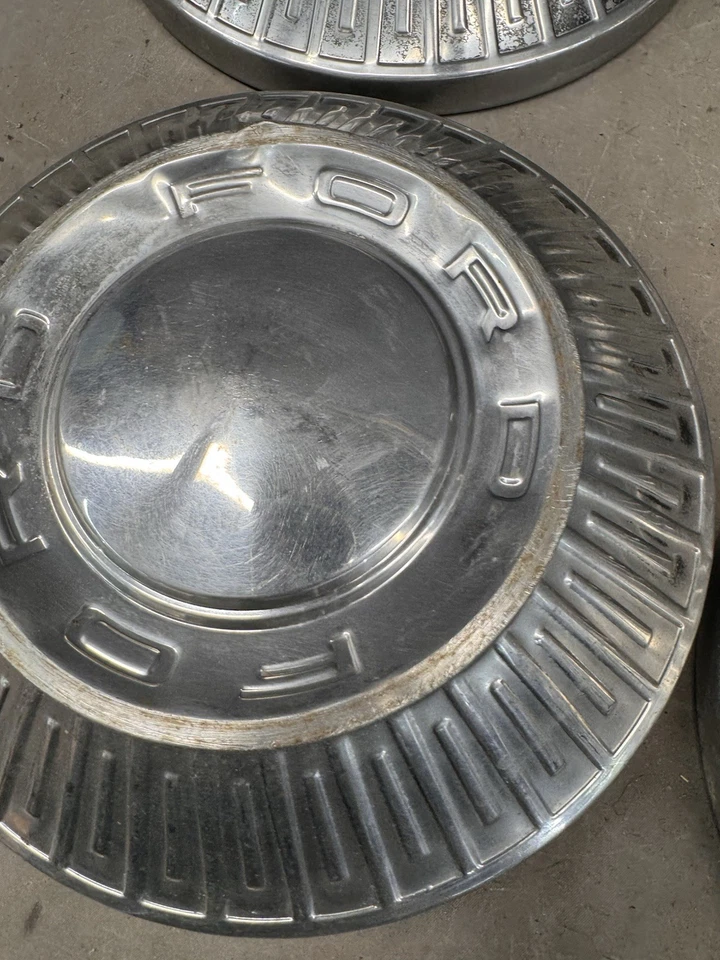 1963 1964 Ford Galaxie Falcon собаки блюдо ступицы колпаки Fairlane колпаки колес крышки OE - Изображение 3 из 4