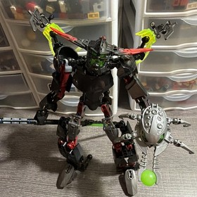 LEGO HERO Factory: Black Phantom (6203) 100% Complete W/ Instructions No Box