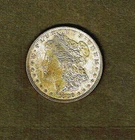 1886 Morgan .900 silver dollar coin at Choice Brilliant Uncirculated condition