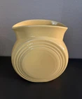 FIESTAWARE Millenium II (2) Disk Vase, Retired Yellow 8 1/2in, Homer Laughlin