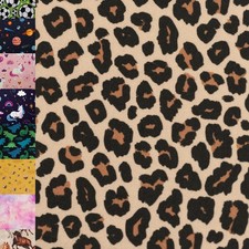 MAGAM-Stoffe Leo-Look Leoparden-Muster Baumwollstoff ÖKO-TEX Meterware ab 50cm