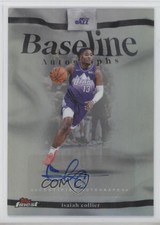 2025-26 Topps Finest Baseline Auto Refractor Isaiah Collier #BA-IC Auto 1m6p