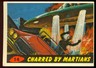 Mars Attacks Card #14 "Charred by Martians" Vintage Topps Bu