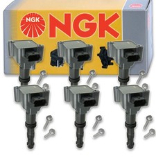 6 pc NGK 49079 U5327 Ignition Coils for ZS031 UF346 UF-346 IC476 GN10504 mg