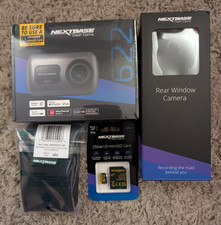 Image of Nextbase 622GW Elite Dash Cam Bundle 4K NEW Sealed + Rear Cam + 256GB U3 SD GPS