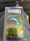 Pokémon Venusaur ex 003/165 Sv: Scarlet & Violet 151 Double Rare Holo CGC 9