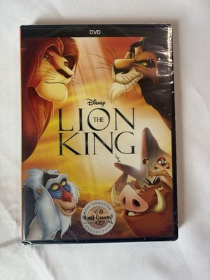 The Lion King (DVD, Disney, 1994, The Signature Collection)