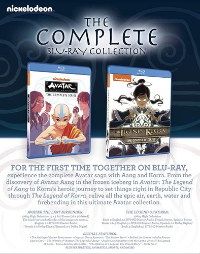 Avatar & Legend of Korra Complete Series Collection (Blu-ray) (US IMPORT) - Picture 3 of 5