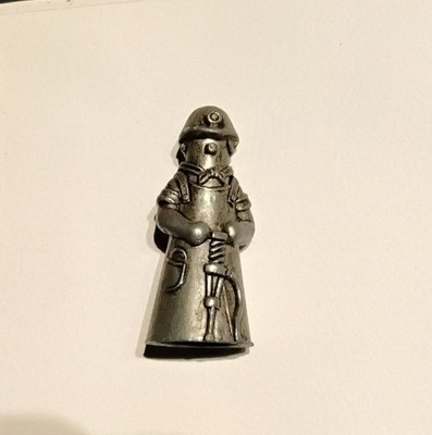 Bauarbeiter Fingerhut Miniaturen  Eisen
