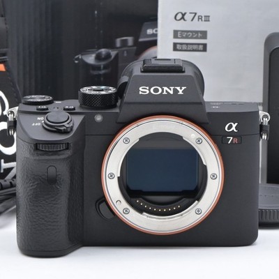 Sony Alpha a7R III A7R3 Mirrorless Camera Body 42MP 4K Video AF Body Only