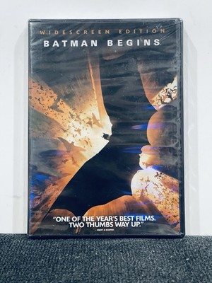 Batman Begins (DVD, 2005). New Sealed