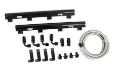 Msd Ignition Ls7 Fuel Rail Kit For Atomic Efi - Black Anodized 8 An Fittings Msd Ignition Ls7 Fuel Rail Kit For Atomic Efi - Black Anodized 8 An Fittings