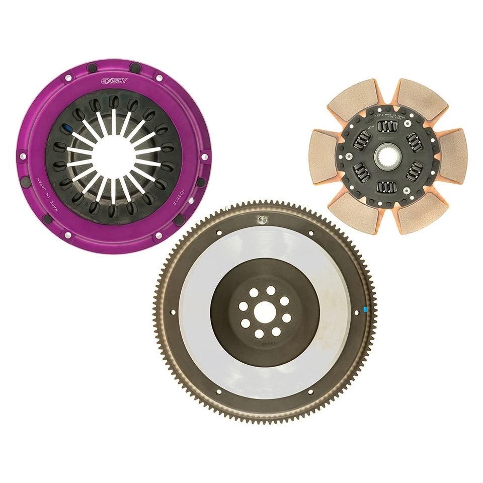 Kit de embrague de cerámica Exedy HH04SD1 Hyper Single para Acura NSX 1991-2005 3,0 L 3,2 L Foto 2 de 4