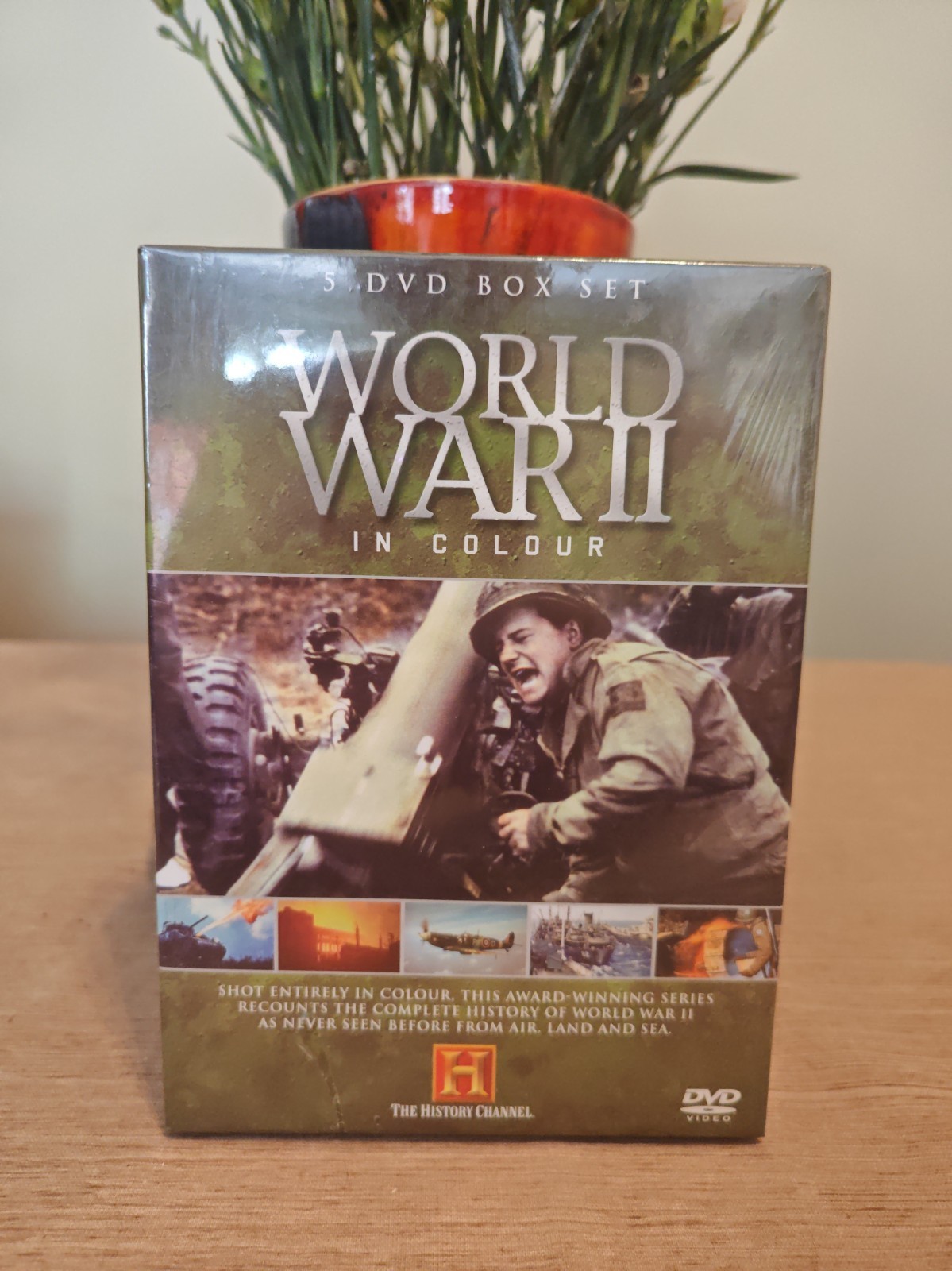 World War II in Colour - 8 DVD Set - Region UK Boxset- History In Colour. New