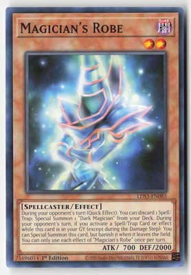 Yugioh - Magician's Robe LDS3-EN085 1st Edition - Legendary Duelists: Season 3