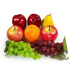 Artificial Fruits Pack, Fake Mixture Fruits for Home Decor, Simulation Fruit Set