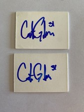 Carter Graham Adam Crampton Rookie Signed Index Baseball Card Lot4 Stanford MLB
