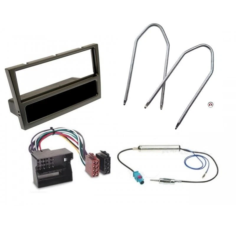 Kit Installation Autoradio compatible avec Opel Corsa C Tigra - Anthracite - Photo 1/1