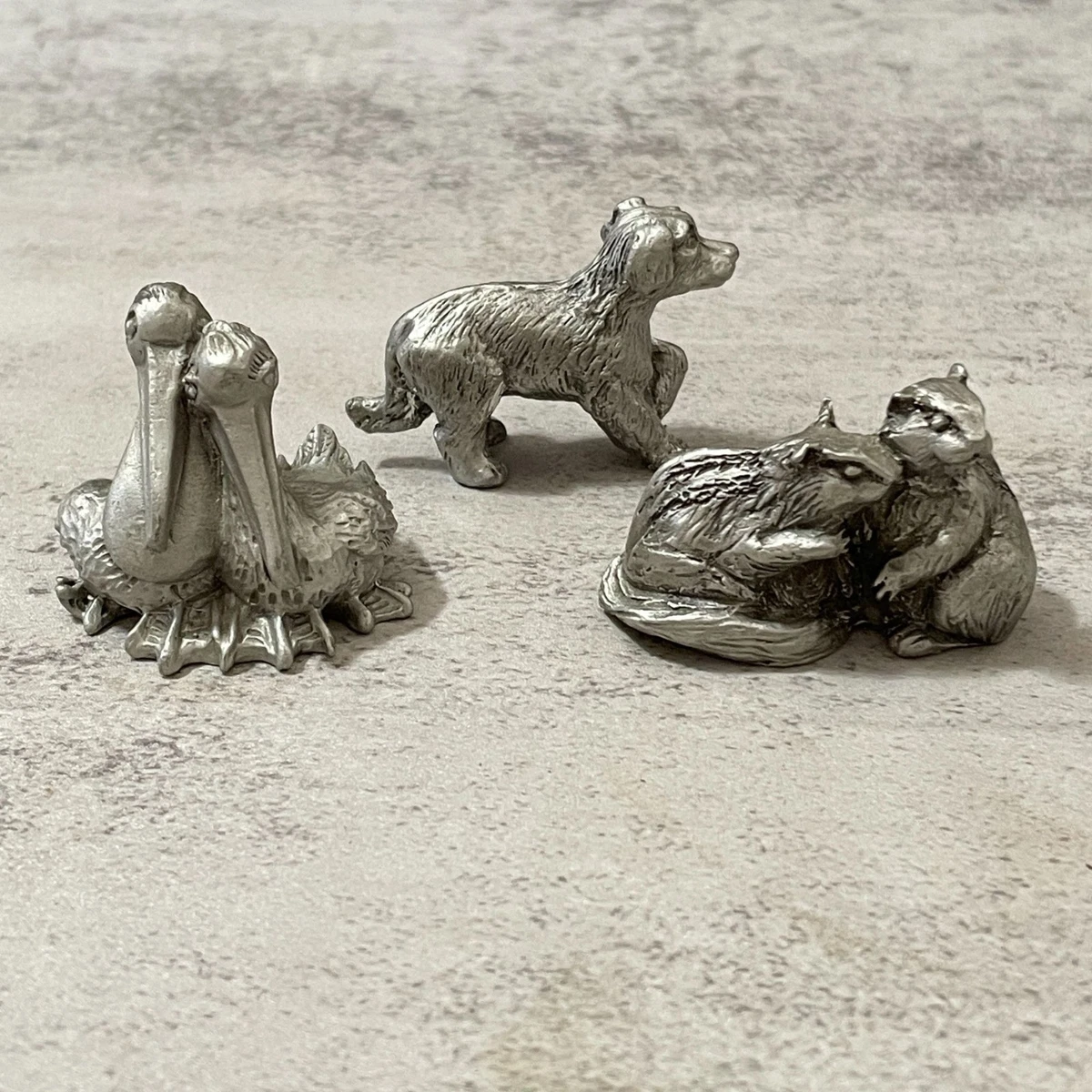 Hudson Pewter Figurines In Collectible Pewter Metalware for sale