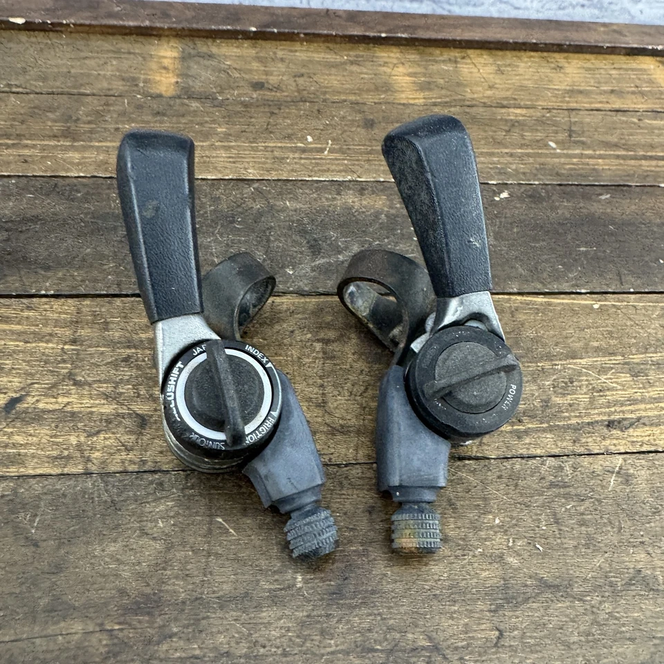 Bicicleta MTB de colección Suntour Accushift Thumb Shifters Japón índice de fricción Foto 3 de 4