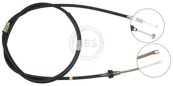 A.B.S.-OE K19698-OE Cable Pull, parking brake for DAIHATSU