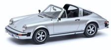 1977 Porsche 911 Targa Silver Pro-Resin 1:18 Schuco 450029800