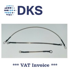 Braided Earth Strap 30A Grounding Flexible Wire 150mm M2.5-M10 black 00087762