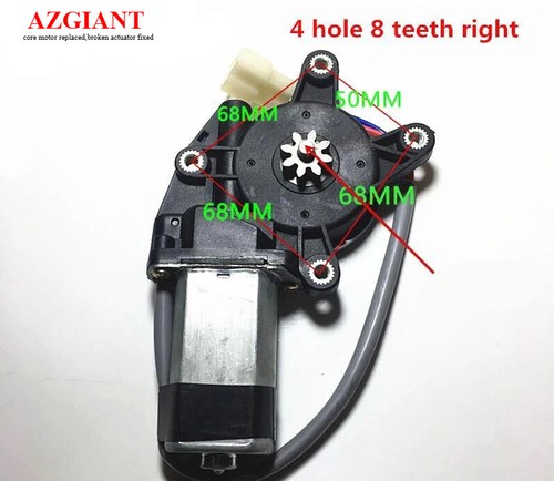 For Nissan Hyundai Universal Left or Right Electric Window Lifter Motor 4hole 8T - Foto 6 di 11