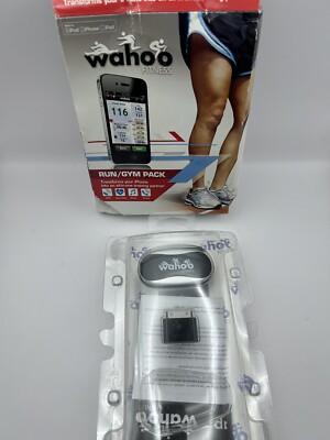 Wahoo Fitness Run / Gym Pack with Heart Rate Sensor for iPhone iPod iPad NOS