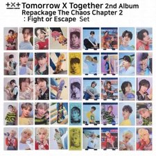 TXT 2nd Album Repackage The Chaos Chapter 2 Fight Or Escape Photocard Postcard 