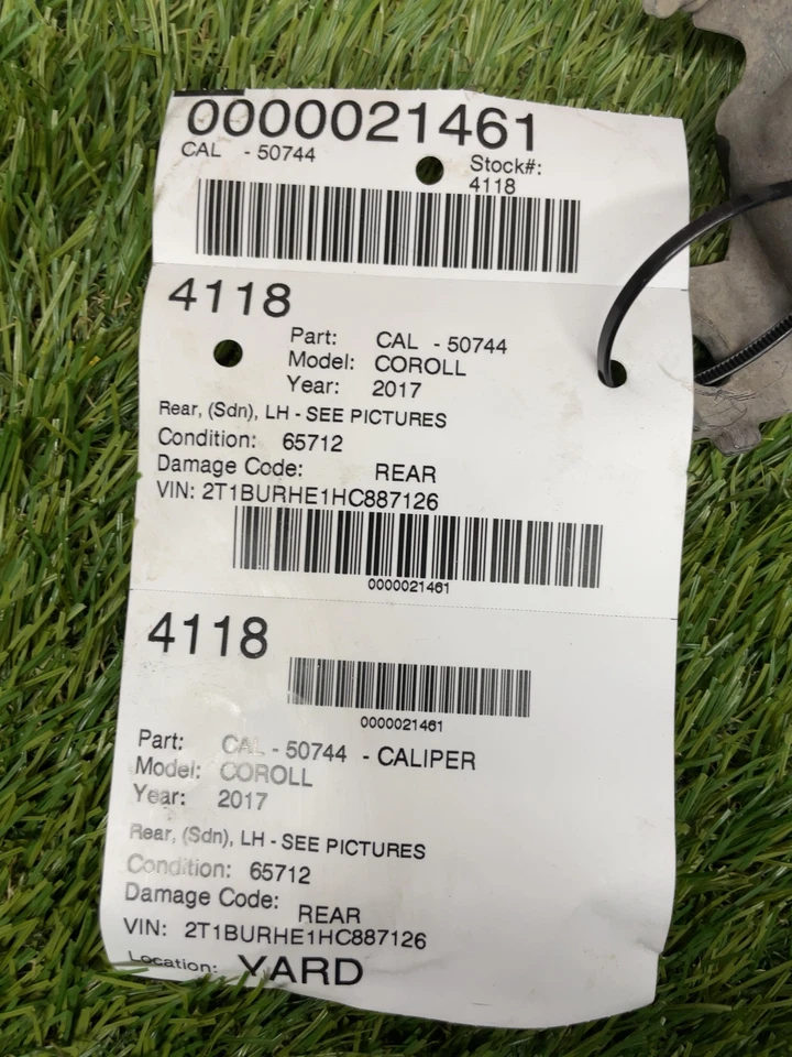✅ Toyota Corolla 2019 pinza trasera izquierda OEM Foto 4 de 4
