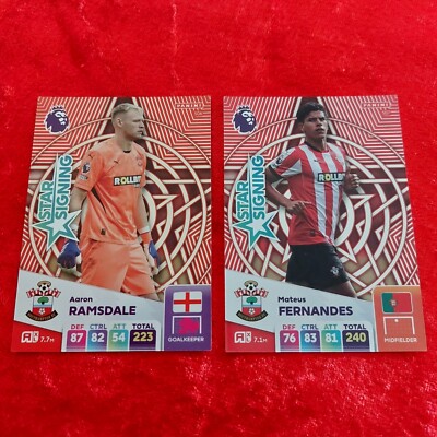 NEU 2025 Southampton 2 x Star Signings Panini Adrenalyn XL Premier League Karten