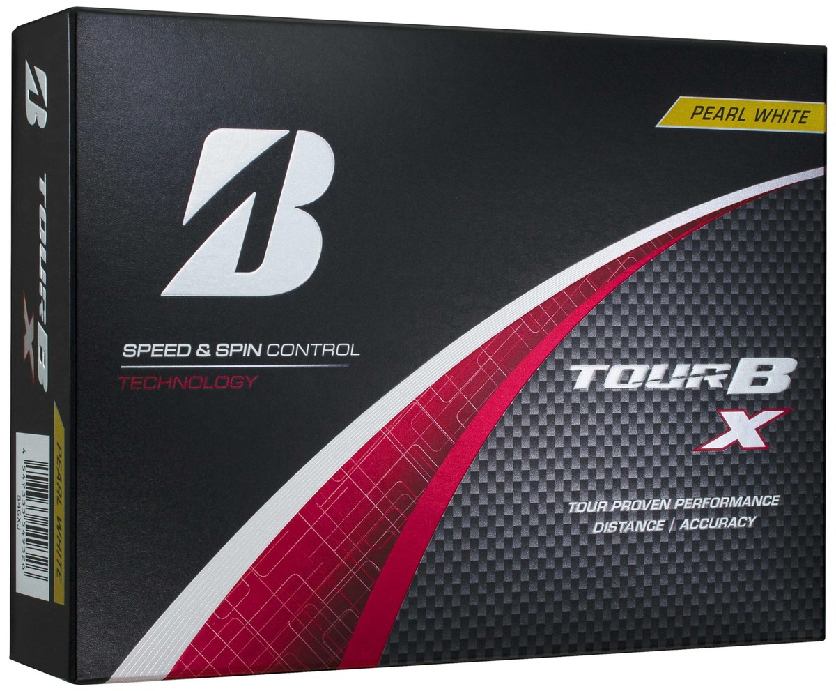 New Bridgestone Golf Balls TOUR BX 2024 Model Pearl White 1