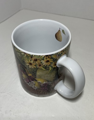 Lang & Wise 'Roses and Pears' Collectible Ceramic Coffee Mug by Anna Krajewski - Picture 4 of 5