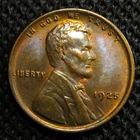 Uncirculated 1925 Lincoln Wheat Cent