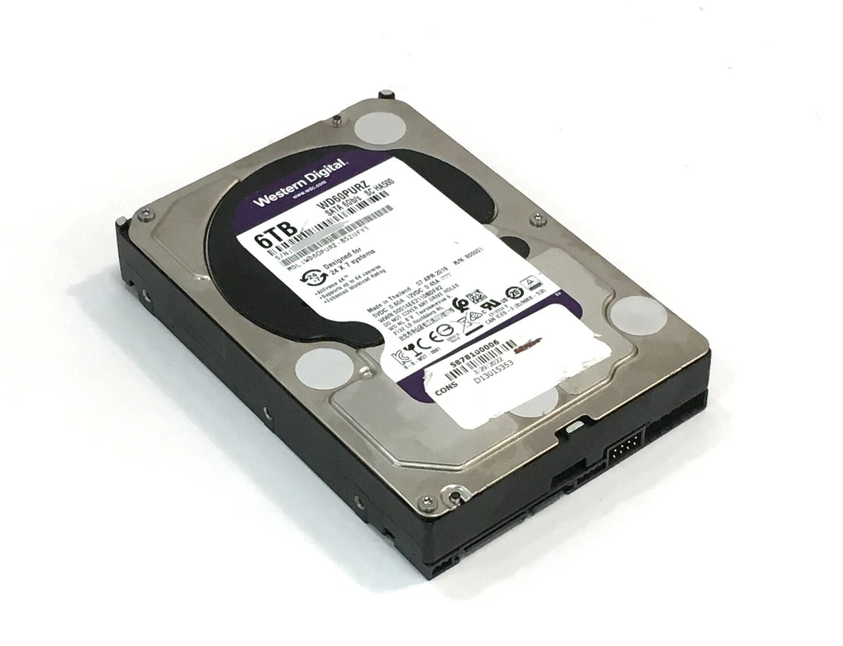 Western Digital 6TB WD Purple 3.5