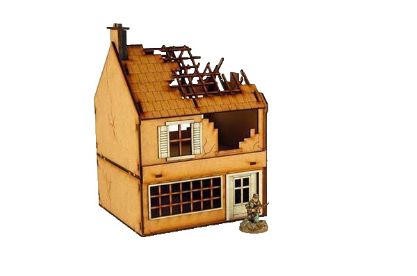 Маленький магазинчик - Разрушен Сариссой (неокрашенный)