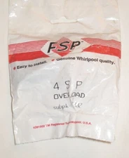New OEM Genuine Whirlpool FSP Compressor 4SP Overload 282382 Subpack