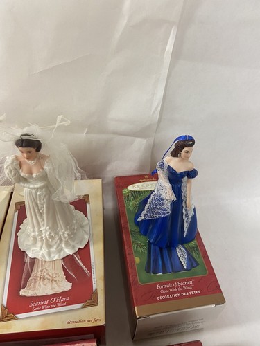 Lot of 8 Hallmark Christmas Ornaments Scarlett O’Hara - Picture 8 of 10