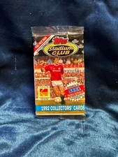 👀 1992 Topps Stadium Club Soccer/Football Sealed Pack Hard To Find 👀